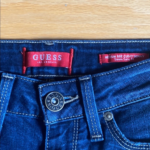 Dark Blue Skinny Jeans - Picture 2 of 2